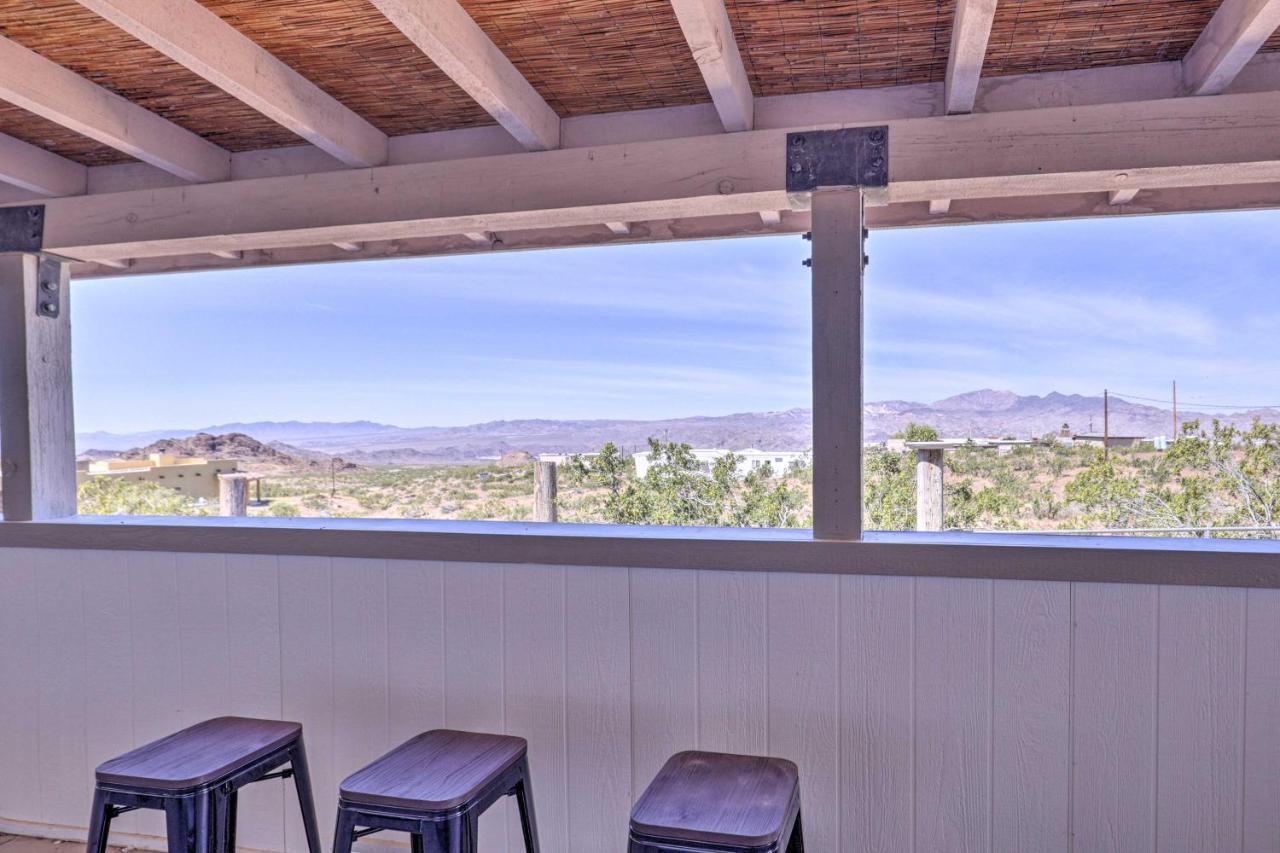 Rustic Bullhead City Retreat With Porch And Views Eksteriør billede