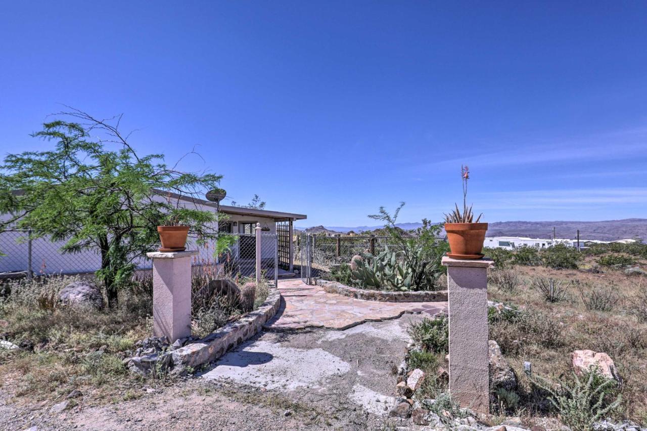 Rustic Bullhead City Retreat With Porch And Views Eksteriør billede